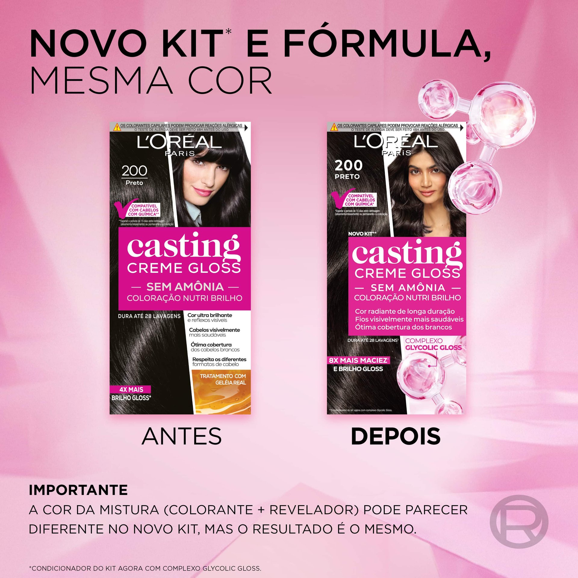 Casting Creme Gloss Glycolic Gloss 200 2 Min